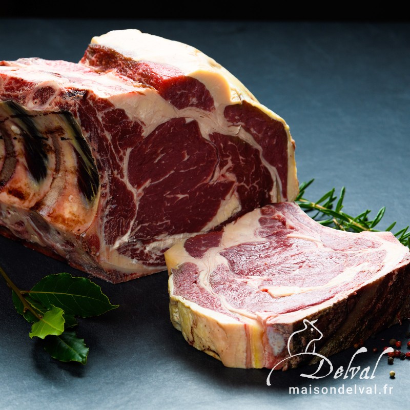 Côte de bœuf maturée Vente en ligne Boucherie Maison Delval