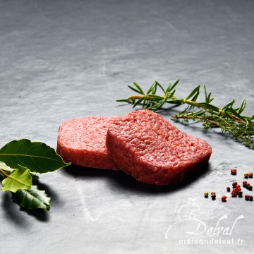 Maison Delval - Bifteck de bœuf haché frais Sélection Delval