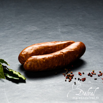 Maison Delval - Choucroute traditionnelle - Saucisse à cuire pur porc