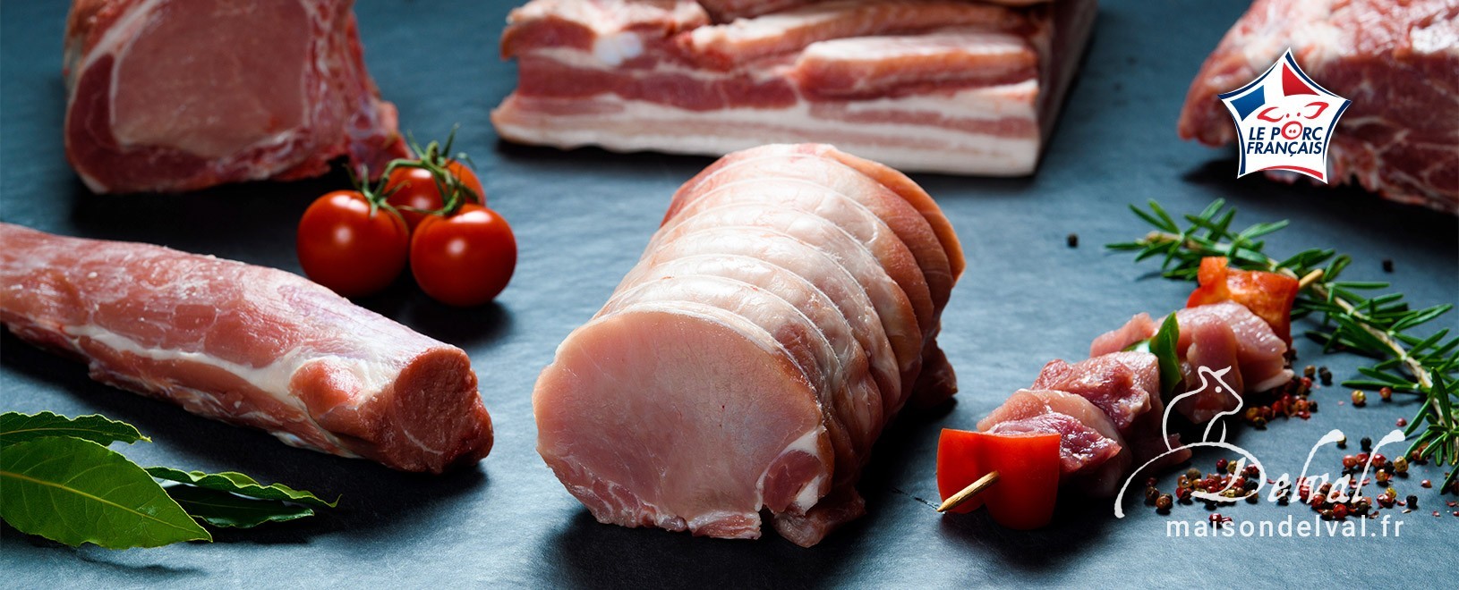 Viande de porc de qualité BBC - Vente en ligne - Maison Delval