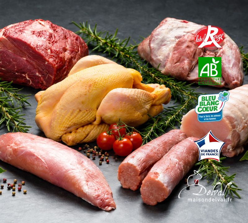 Maison Delval - Boucherie-Charcuterie en ligne - Suggestions saisonnières - Sélection de viandes à rôtir ou à cuire au four
