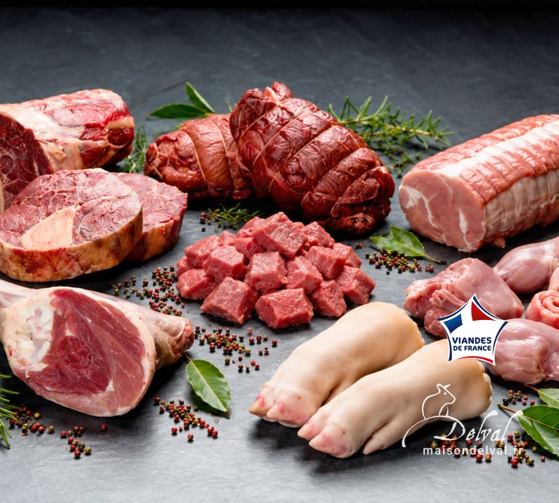 Maison Delval - Boucherie-Charcuterie en ligne - Suggestions saisonnières - Sélection de viandes à mijoter ou à braiser