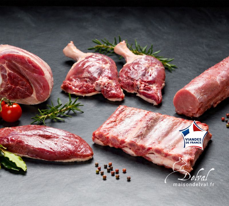 Maison Delval - Boucherie-Charcuterie en ligne - Suggestions saisonnières - Sélection de viandes à confire, à fumer ou à sécher