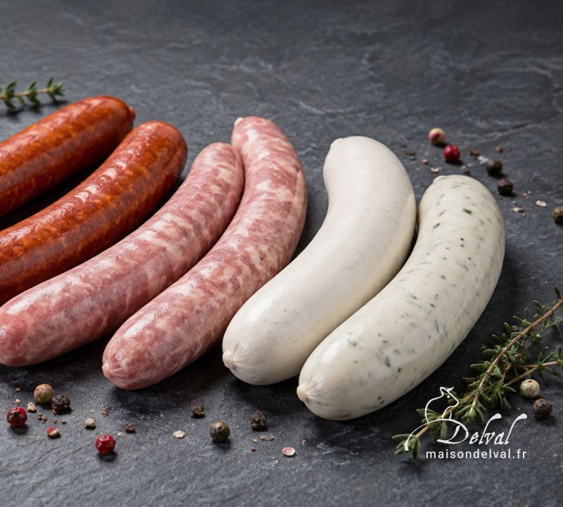 Maison Delval - Boucherie-Charcuterie en ligne - Saucisses à griller