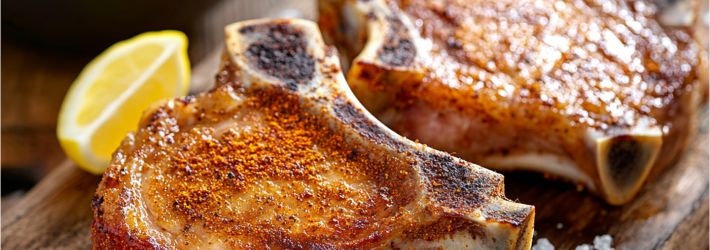 Maison Delval - Recettes - Côtes d'échine grillées, marinade sèche maison