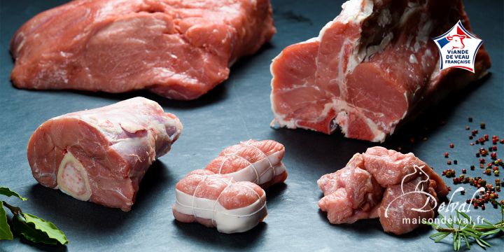 Maison Delval - Boucherie-Charcuterie en ligne - Sélection de viandes de veau traditionnelles