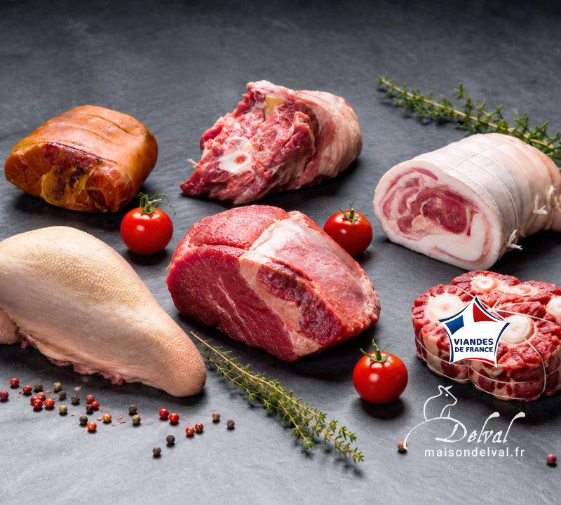Maison Delval - Boucherie-Charcuterie en ligne - Suggestions saisonnières - Sélection de viandes à pocher ou à bouillir