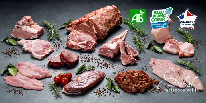 Maison Delval - Boucherie-Charcuterie en ligne - Suggestions saisonnières - Sélection de viandes à griller ou à poêler