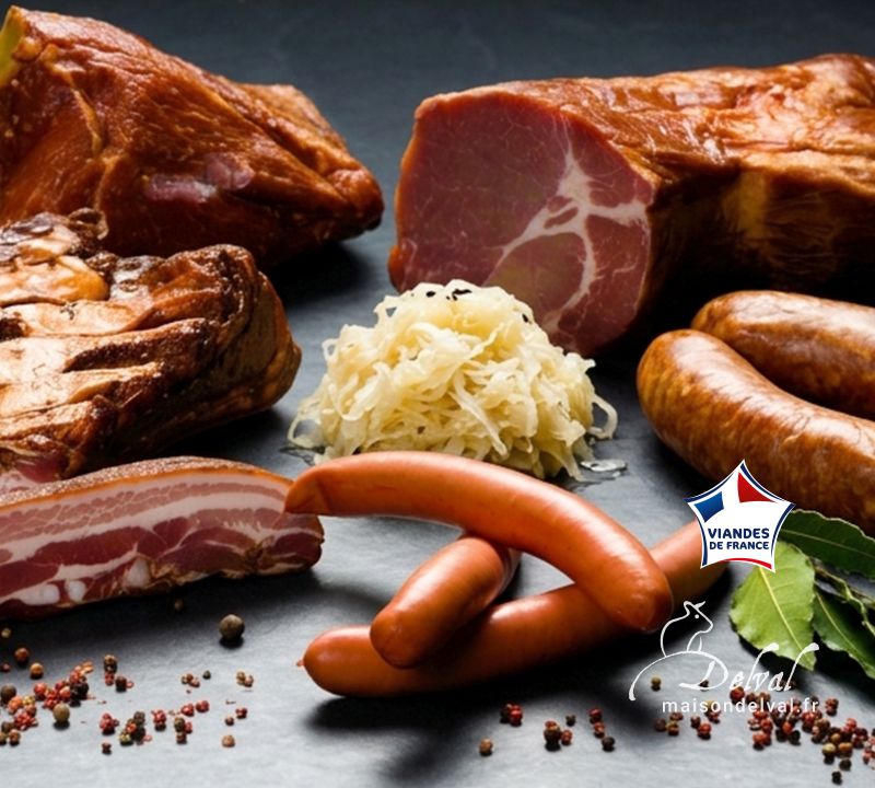 Maison Delval - Boucherie-Charcuterie en ligne - Suggestions saisonnières - Sélection spéciale pour choucroute