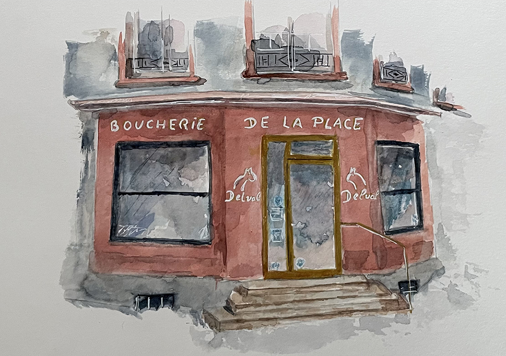 Maison Delval - Boucherie de la Place, Vagney, Vosges