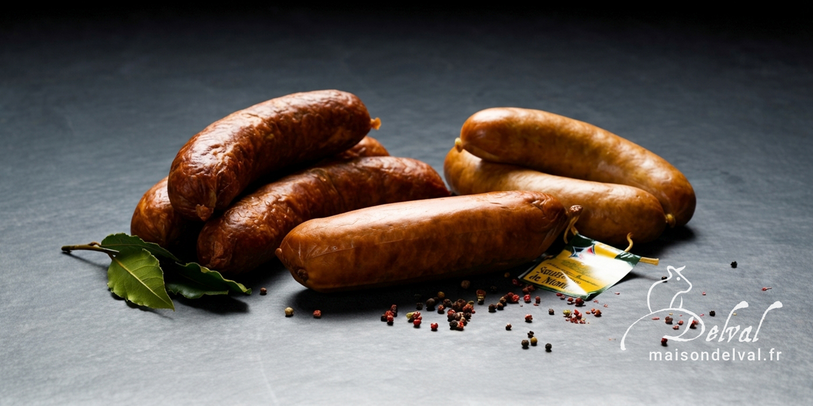 Maison Delval - Boucherie-Charcuterie en ligne - Saucisses à cuire