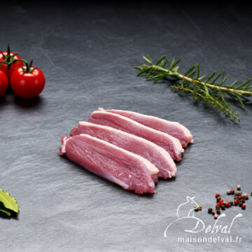 Maison Delval - Filet de canard tranché pour Pierrade