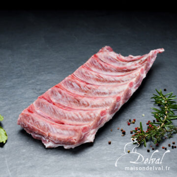 Maison Delval - Ribbs de porc Bleu Blanc Cœur
