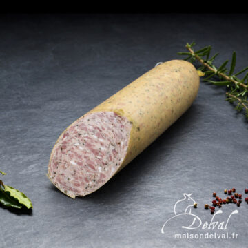 Maison Delval - Saucisson cuit à l'ail