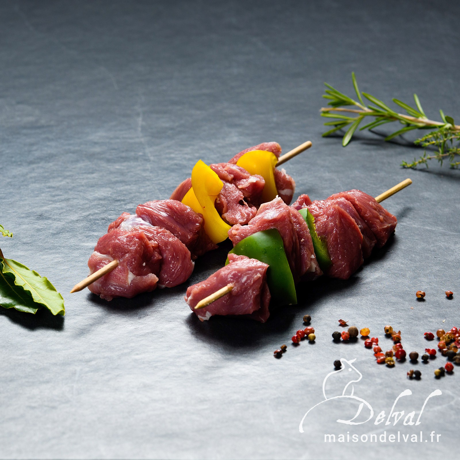 Maison Delval - Brochette d'agneau Sélection Delval