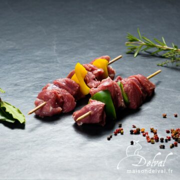 Maison Delval - Brochette d'agneau BIO