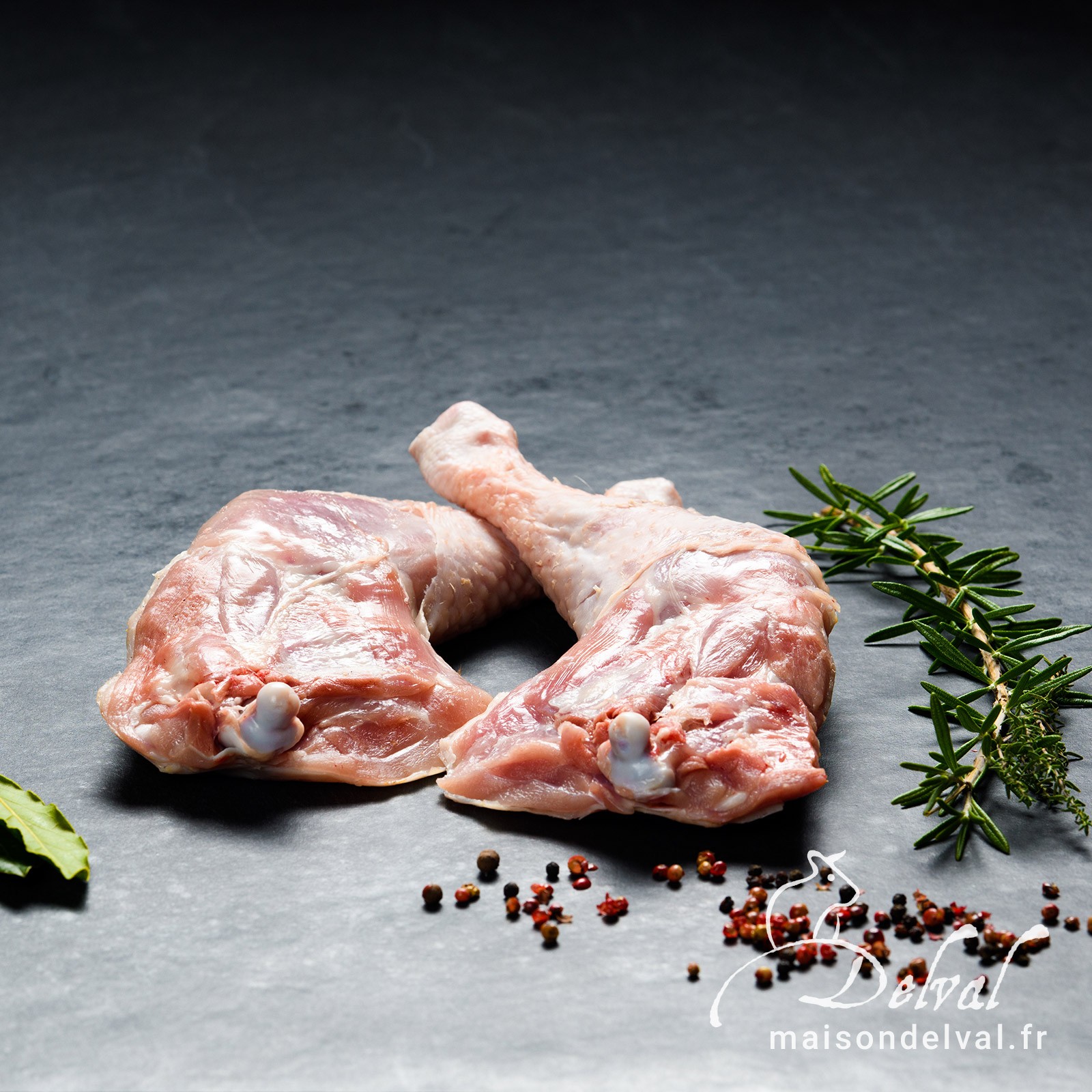 Maison Delval - Cuisse de poulet Label Rouge