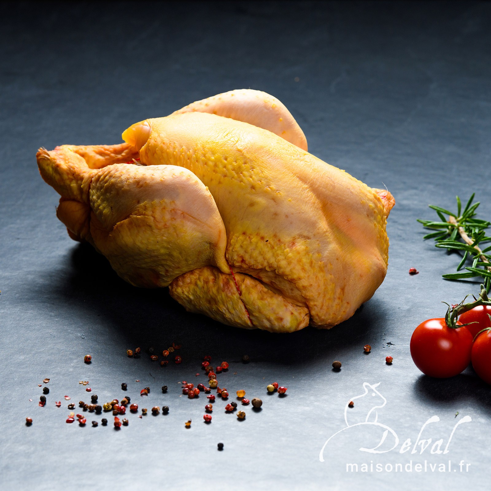Maison Delval - Poulet de 100 jours prêt à cuire