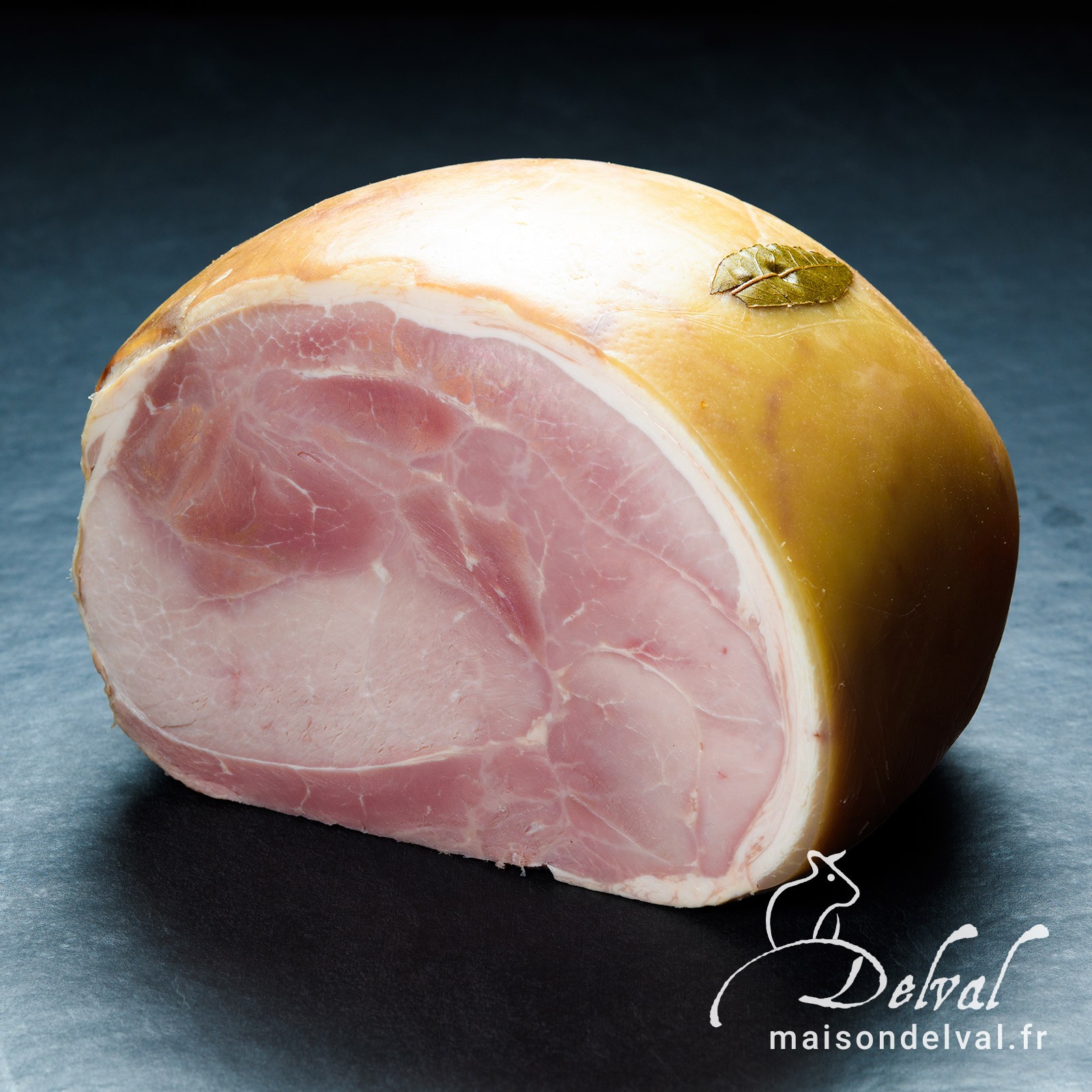 Maison Delval - Jambon cuit avec couenne