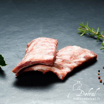 Maison Delval - Cotis de porc Bleu Blanc Cœur