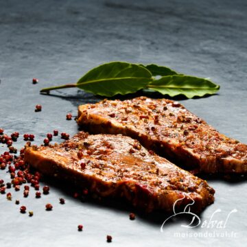 Maison Delval - Échine de porc Bleu Blanc Cœur sans os épicée