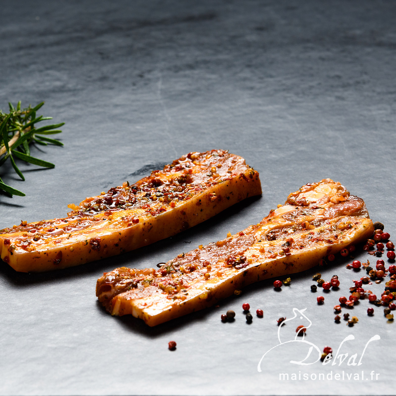 Poitrine de porc marinée BBC