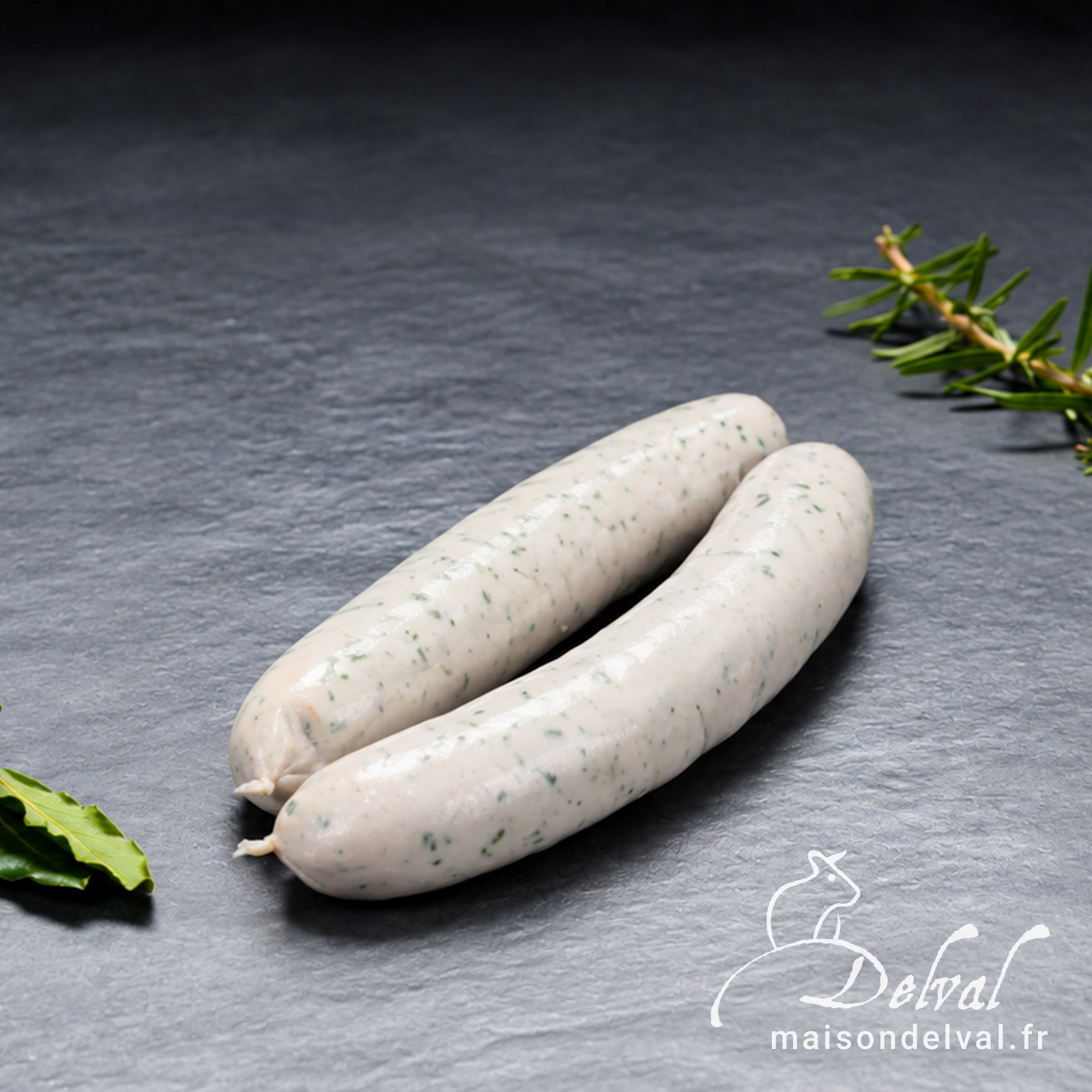 Maison Delval - Saucisse blanche à l'Ail des Ours