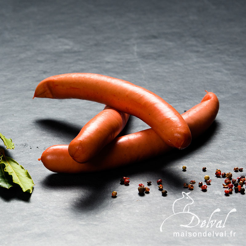Maison Delval - Choucroute traditionnelle - Knacks d'Alsace en boyau naturel