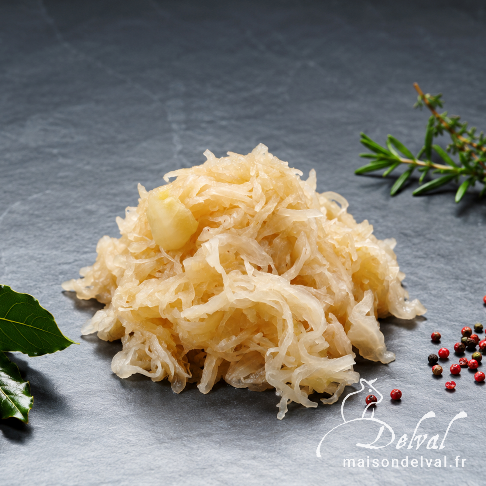 Maison Delval - Choucroute traditionnelle - Chou cuit