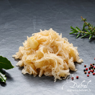 Maison Delval - Chou cuit pour Choucroute