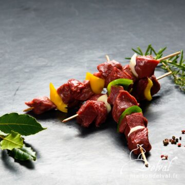 Maison Delval - Brochettes de bœuf Sélection Delval