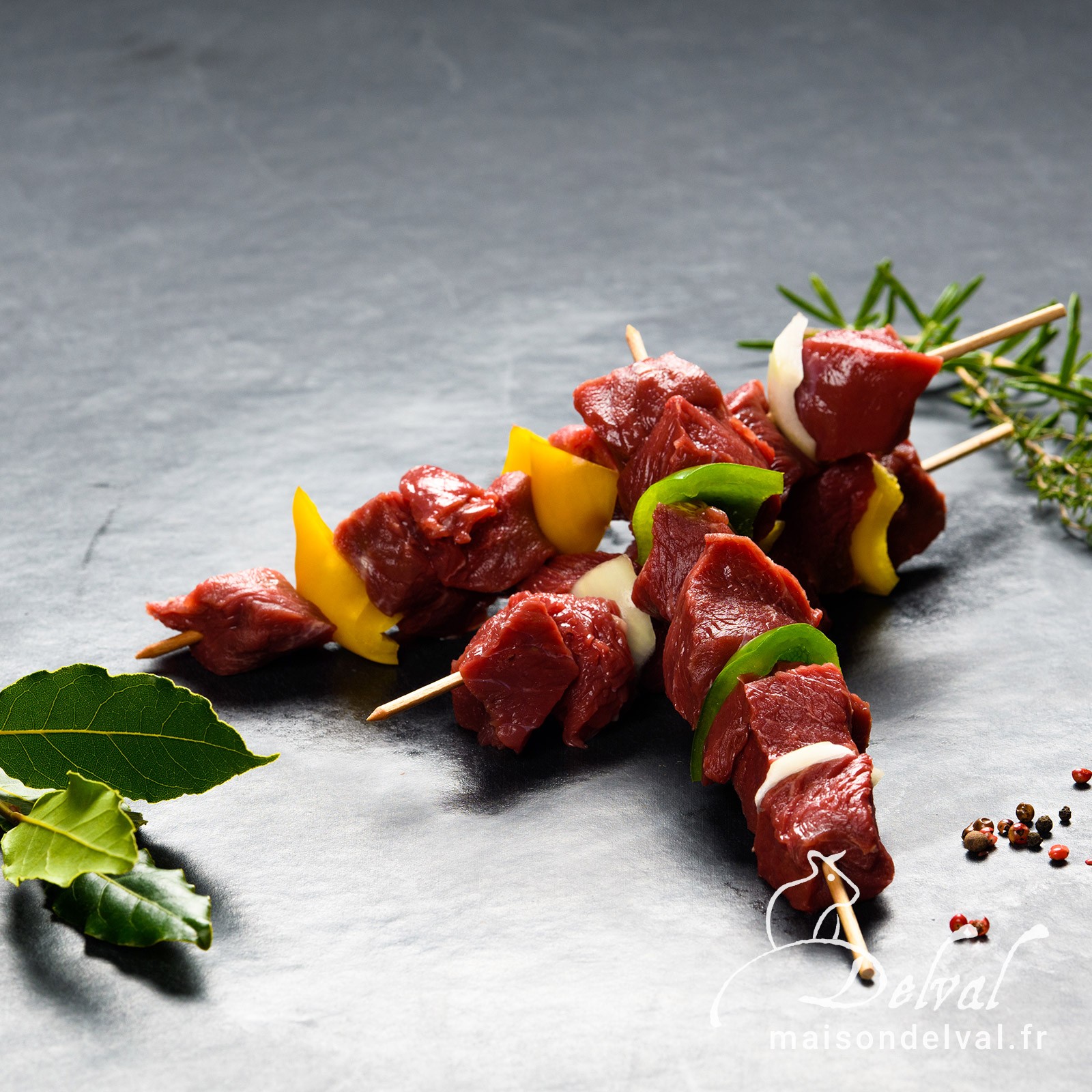 Maison Delval - Brochettes de bœuf Sélection Delval