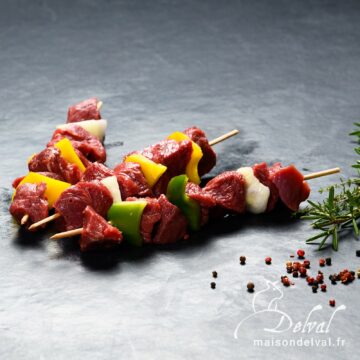 Maison Delval - Brochettes de bœuf épicées Sélection Delval