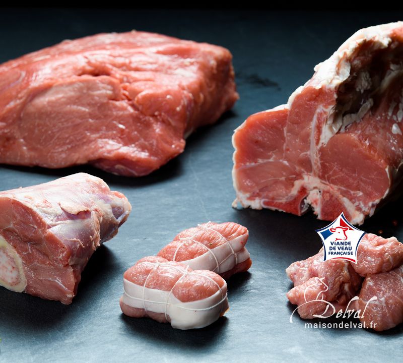 Maison Delval - Boucherie-Charcuterie en ligne - Sélection de viandes de veau traditionnelles