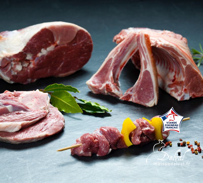 Maison Delval - Boucherie-Charcuterie en ligne - Sélection de viandes d'agneau traditionnelles
